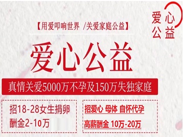 闽侯捐卵助孕生子 爱心志愿者招募